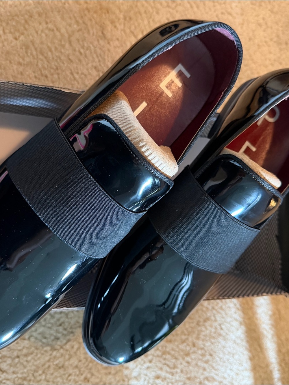 Perry Ellis Black Dress/Tuxedo Shoes